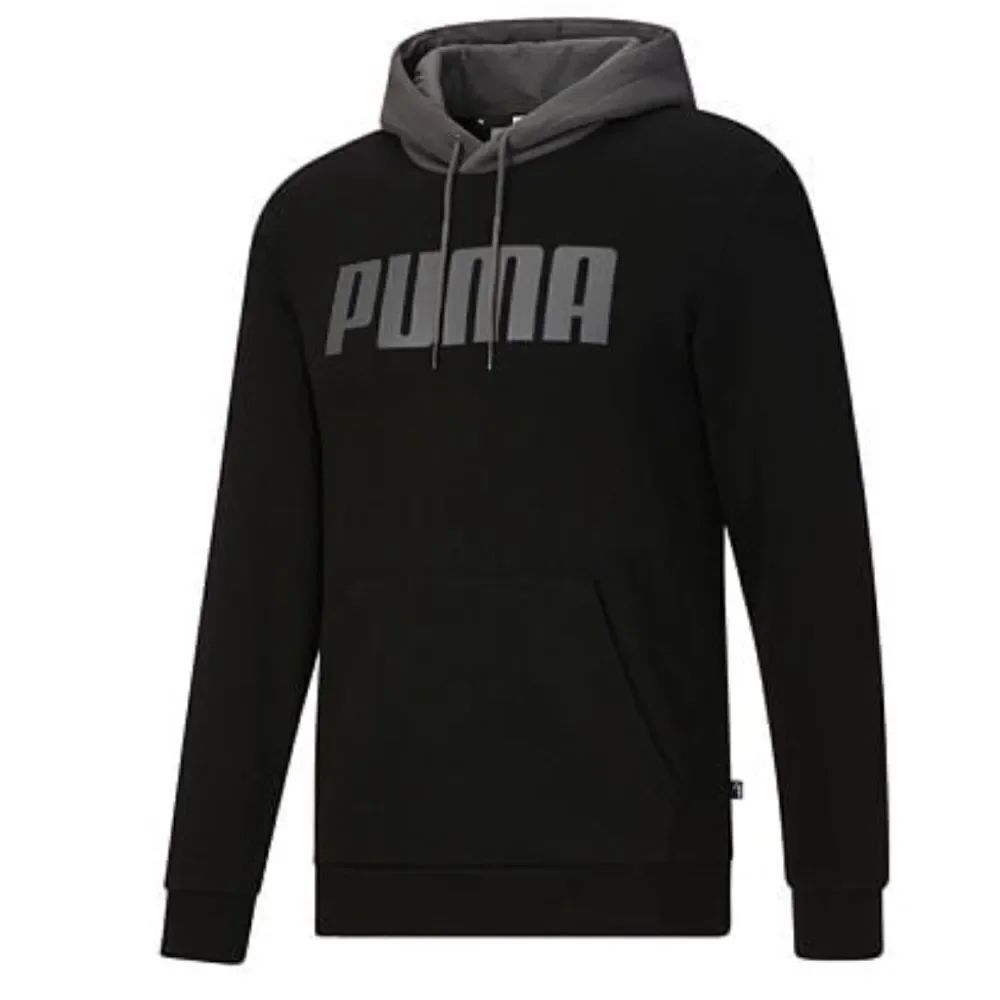 NWT Puma Men's Long Sleeve Hoodie Black Small